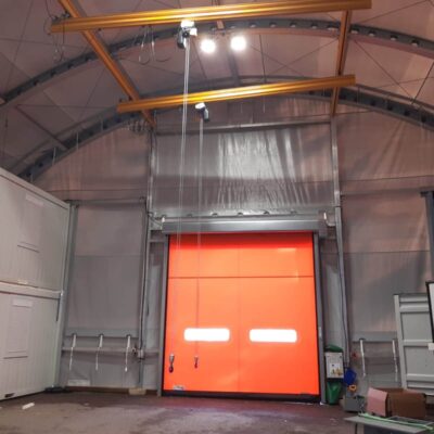 KT Shelter with overhead cranes