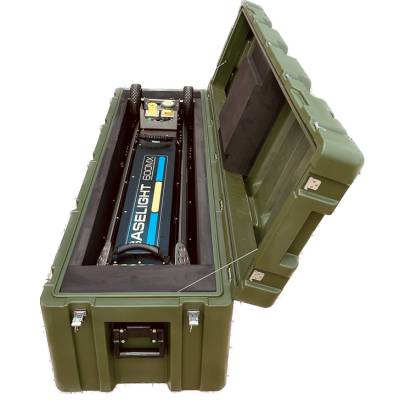 Baselight military-style transport case